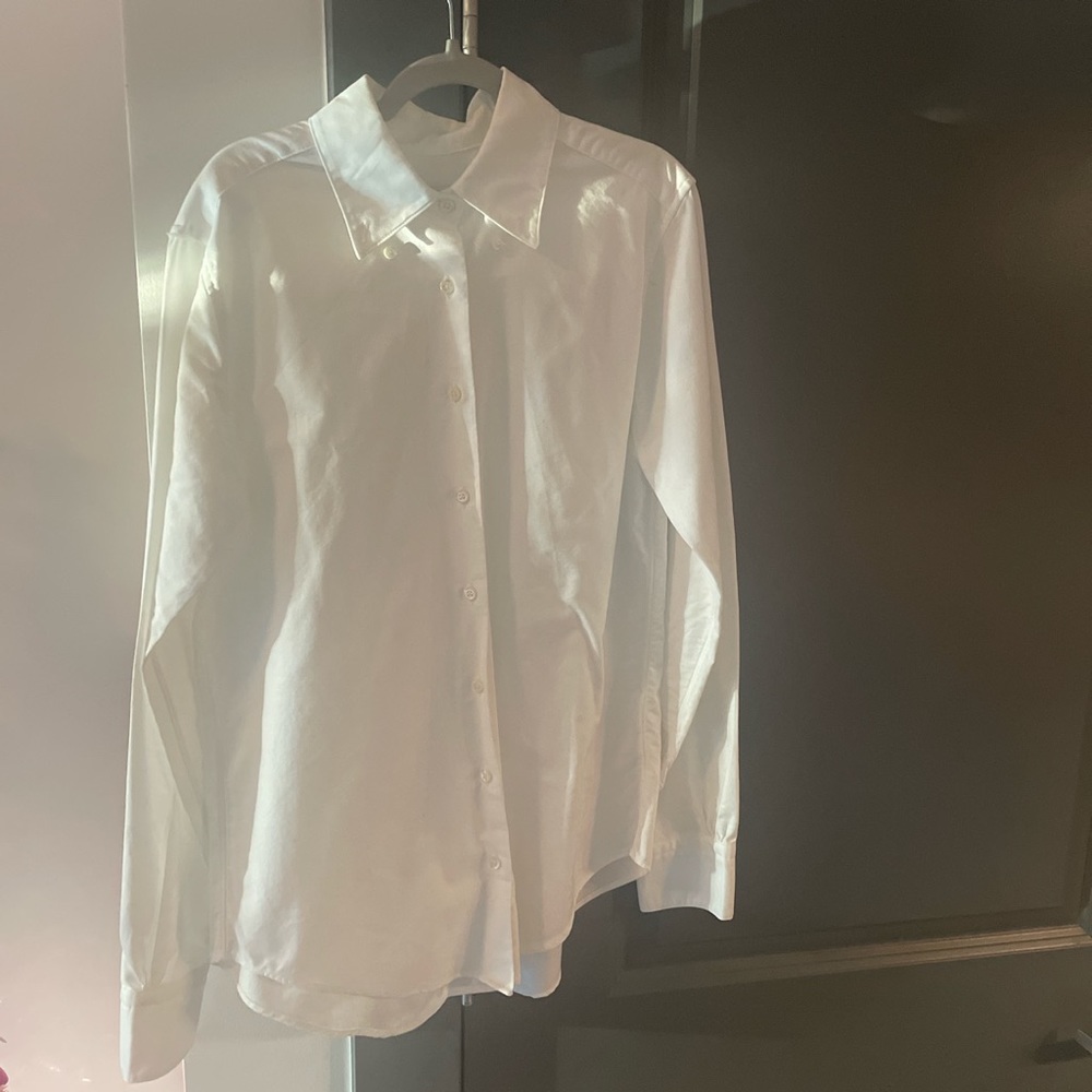 White Brooks Brothers Oxford Shirt